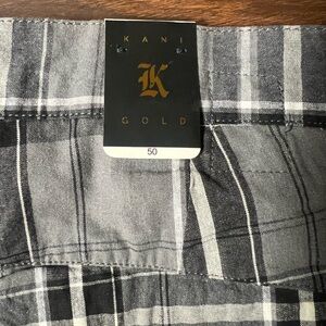 Express Gray Plaid Men's Pants